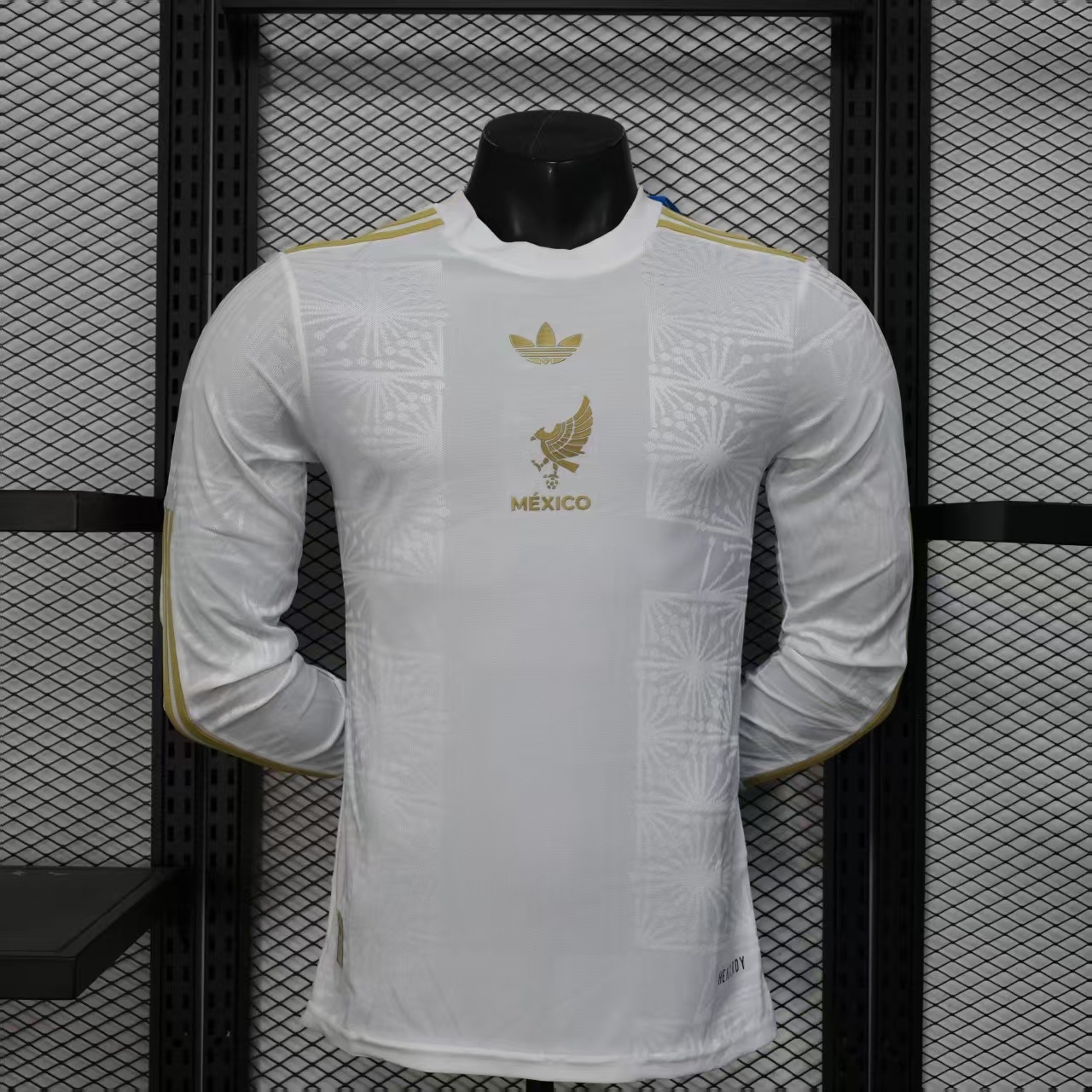 Mexique White maillot special edition manche longue players 25/26