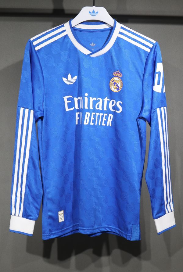 Real Madrid maillot exterieur manche longue players 25/26