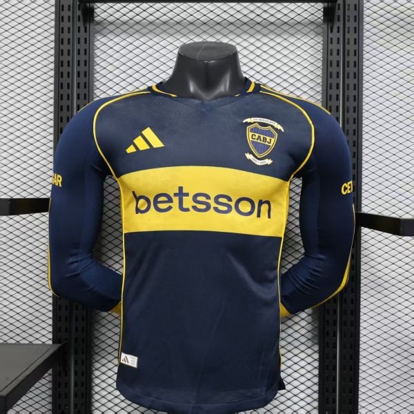 Boca Juniors maillot domicile manche longue players 2025/26