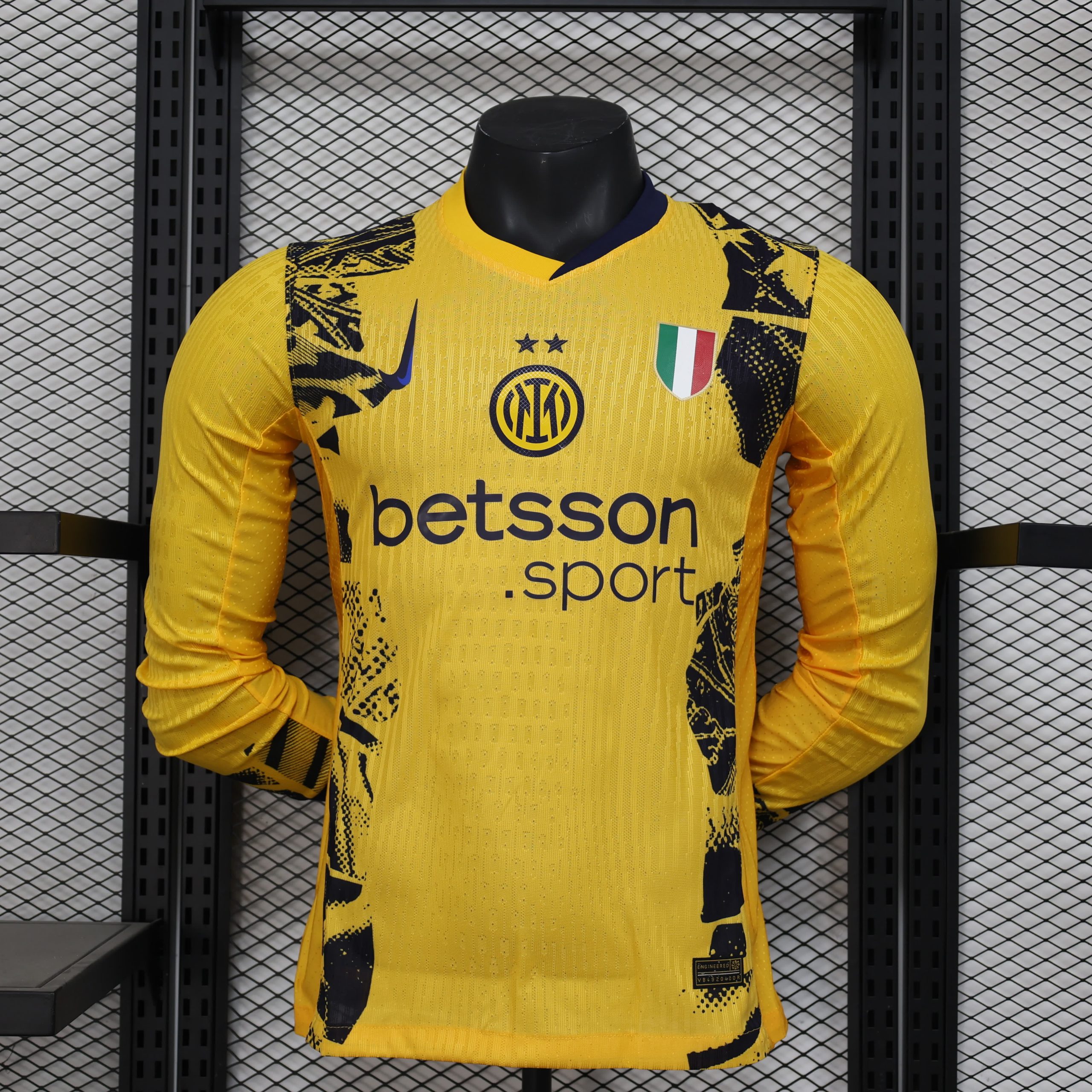 Inter Milan maillot exterieur manche longue players 24/25