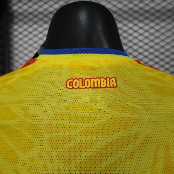 Colombia maillot domicile manche longue players 2025/26