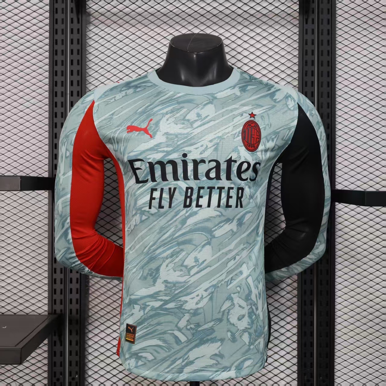 AC Milan maillot gardien domicile manche longue players 25/26