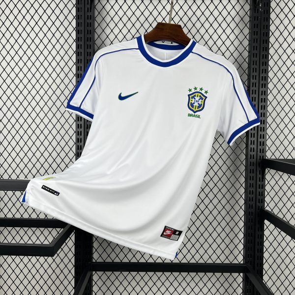 Brésil maillot foot 1998 Extérieur Coupe Du Monde