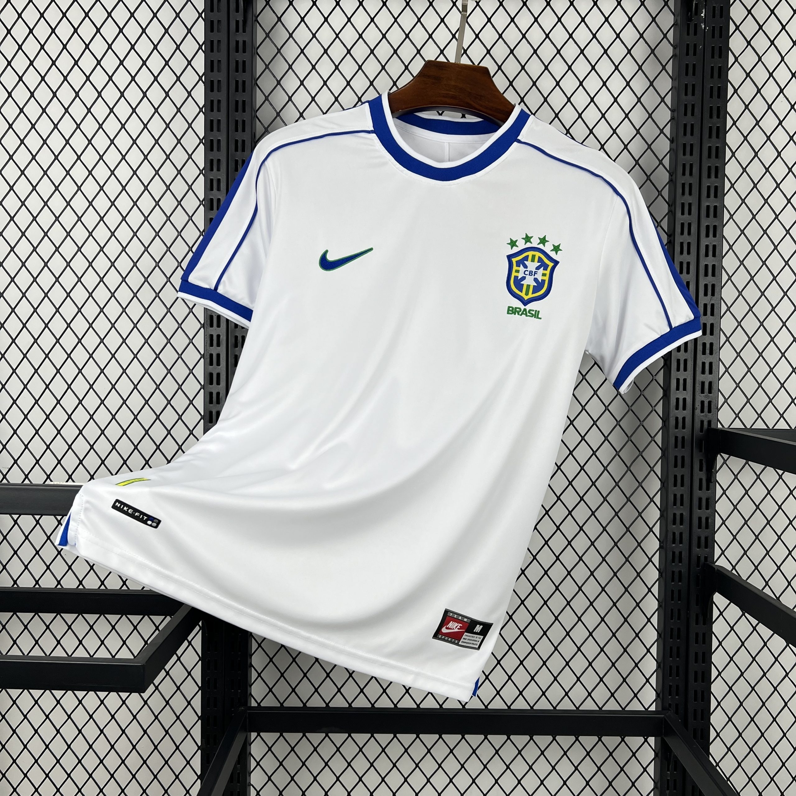 Brésil maillot foot 1998 Extérieur Coupe Du Monde