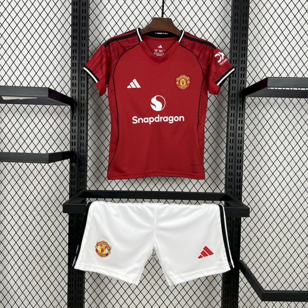 Manchester United Kit Enfant Maillot Foot 2025/26