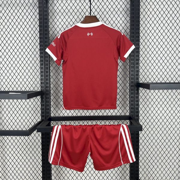 Liverpool Kit Enfant Maillot Foot 2025/26