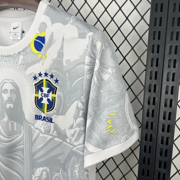 Brésil maillot foot blanc concept 2025/26