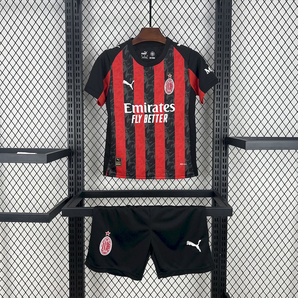AC Milan Kit Enfant Maillot Foot 2025/26 (enfant)