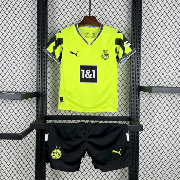 Borussia Dortmund Kit Enfant Maillot Foot 2025/26
