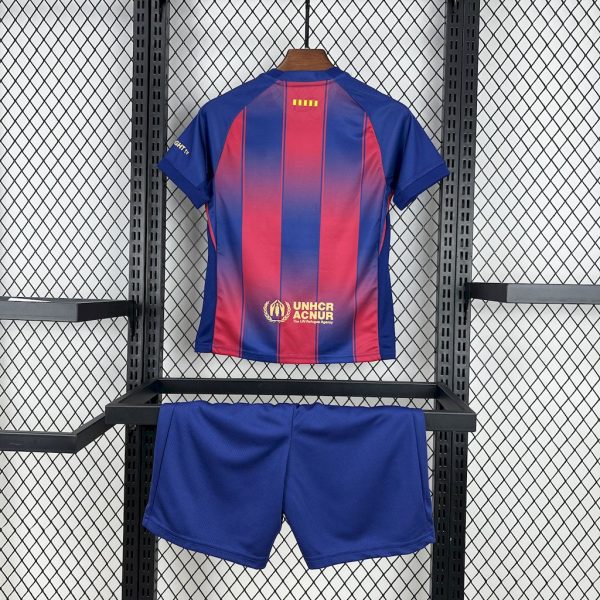 FC Barcelone Kit Enfant Maillot Foot 2025/26