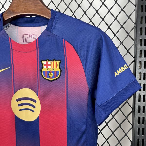 FC Barcelone Kit Enfant Maillot Foot 2025/26