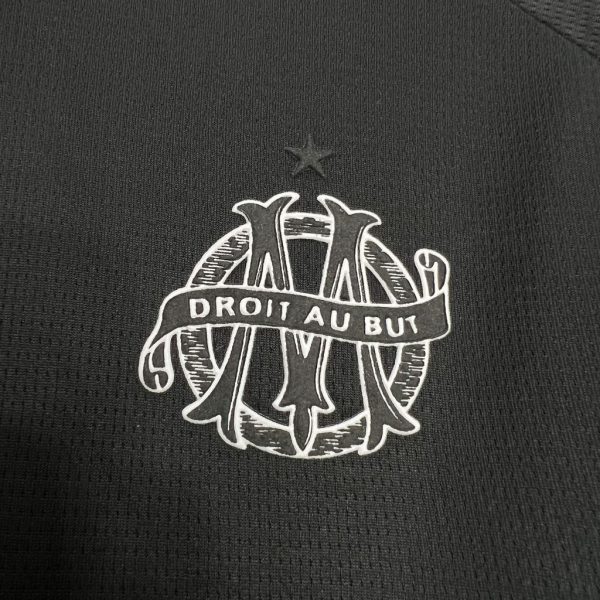 Olympique de Marseille maillot foot 125 ans 2024/25 OM noir