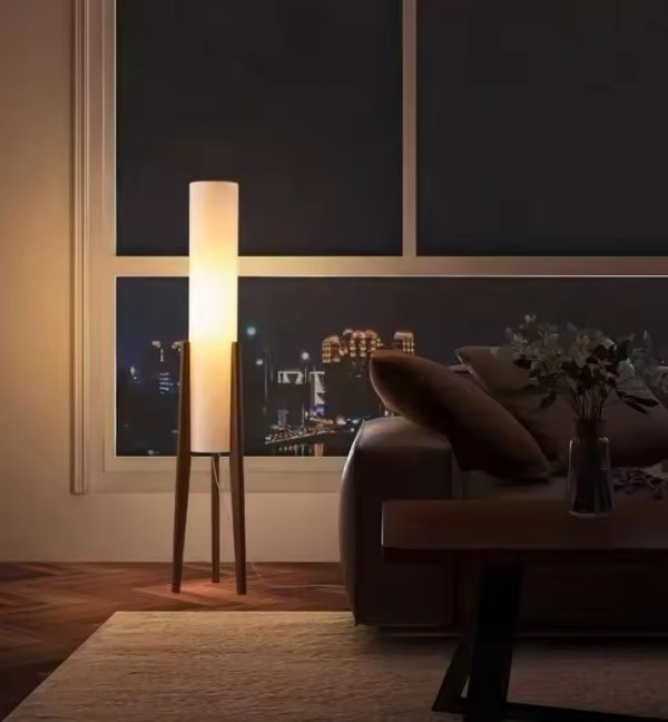 Capture d’écran 2026-05-16 011547 Lampe de sol LED Zen Atmosphere en noyer noir, style japonais, design nordique rétro chinois, éclairage décoratif pour salon et chambre à coucher