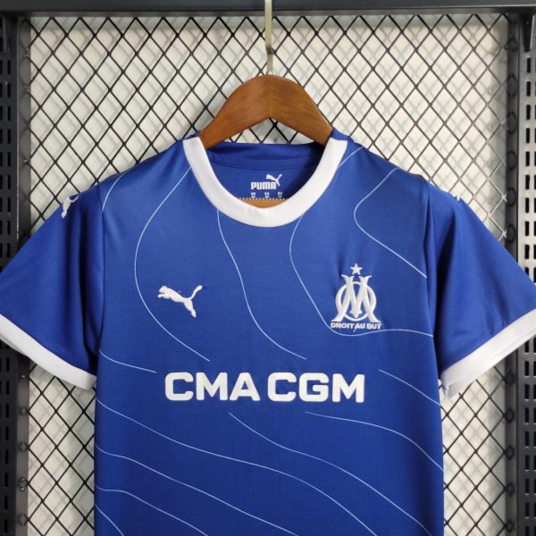 Kit Enfant Olympique de Marseille Extérieur 2023/24