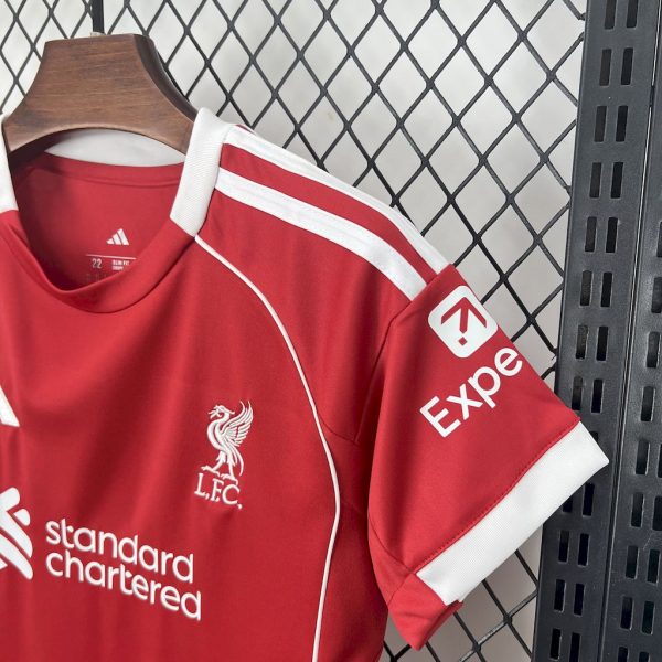 Liverpool Kit Enfant Maillot Foot 2025/26