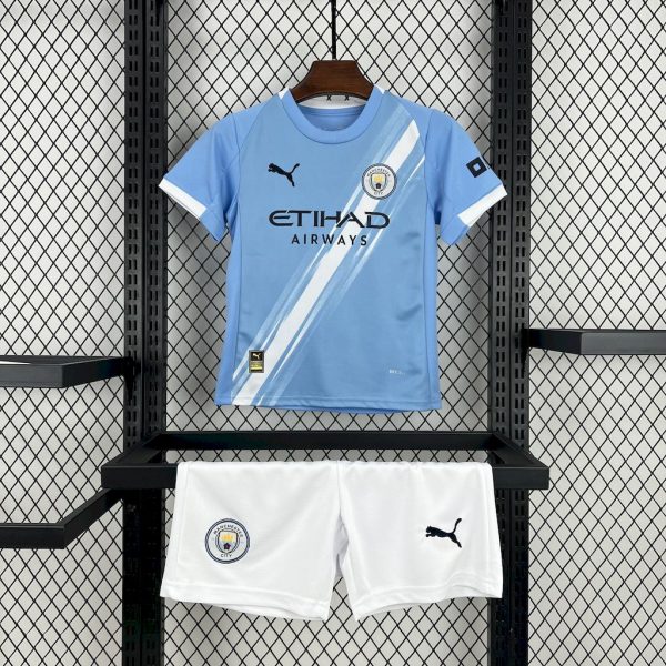 Manchester City Kit Enfant Maillot Foot 2025/26