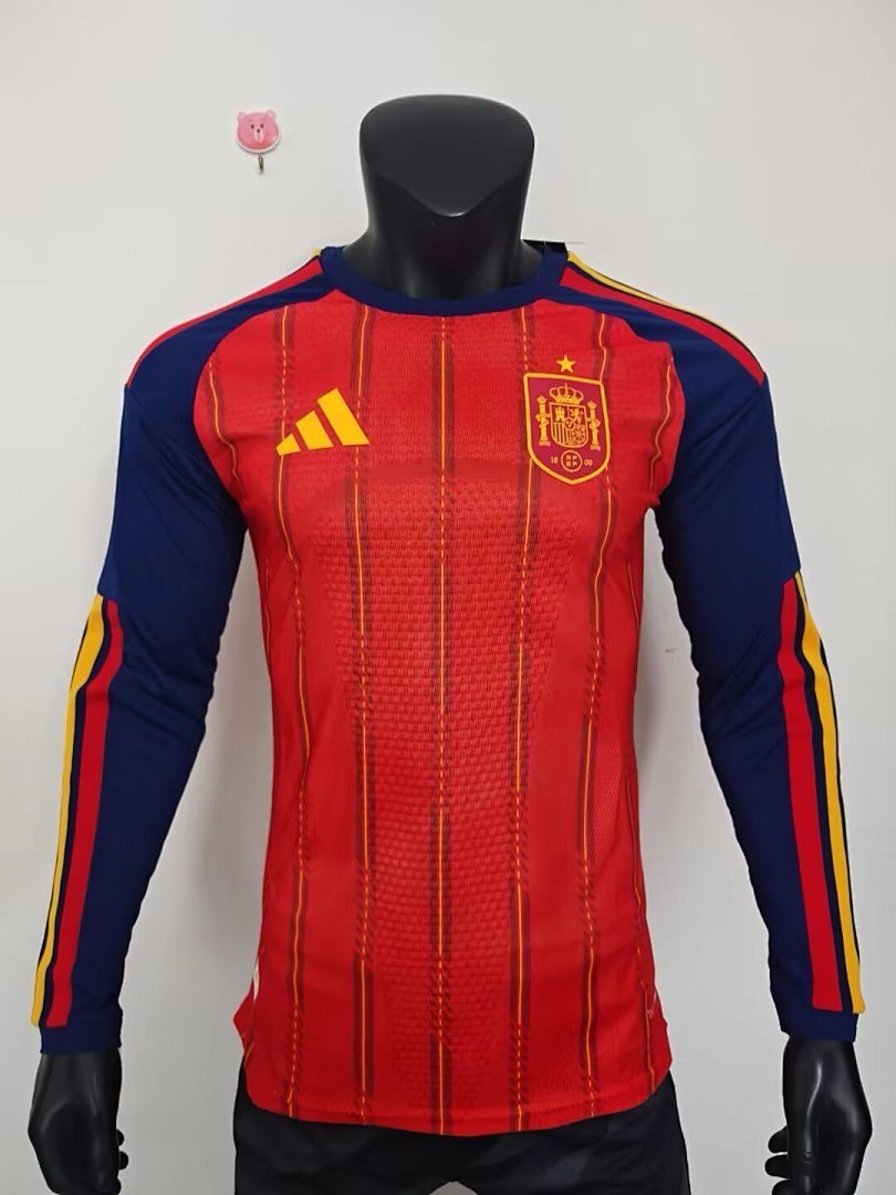 Espagne maillot domicile manche longue 2026/27